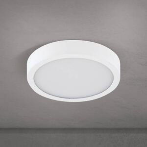 ORION Lampa sufitowa LED Disc, możliwość ściemniania, biały / opal, salon / jadalnia, aluminium, nowoczesny