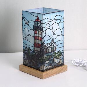 Wagner Life Lampa stołowa Art Light Leuchtturm, multikolor, salon / jadalnia, tworzywo sztuczne