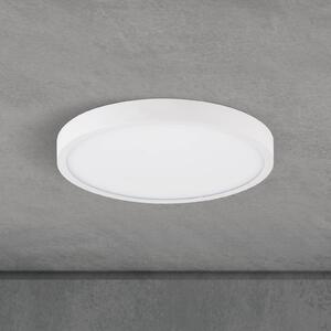 ORION Lampa sufitowa LED Disc, możliwość ściemniania, biały / opal, salon / jadalnia, aluminium, nowoczesny