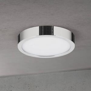 ORION Lampa sufitowa LED Disc, możliwość ściemniania, chromowy / srebrny, salon / jadalnia, aluminium, nowoczesny