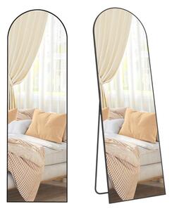 Zaokrąglone lustro UMBRA, 160x50 cm, czarne SongmicsHome