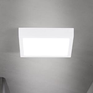 ORION Lampa sufitowa LED Disc, możliwość ściemniania, biały / opal, salon / jadalnia, aluminium, nowoczesny