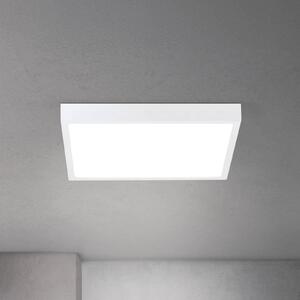ORION Lampa sufitowa LED Disc, możliwość ściemniania, biały / opal, salon / jadalnia, aluminium, nowoczesny