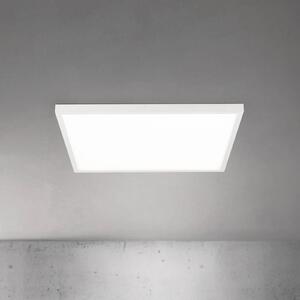 ORION Lampa sufitowa LED Disc, możliwość ściemniania, biały / opal, salon / jadalnia, aluminium, nowoczesny