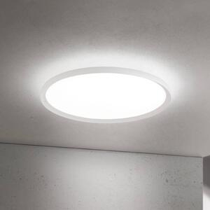 ORION Lampa sufitowa LED Kant, możliwość ściemniania, biały / opal, salon / jadalnia, aluminium, nowoczesny