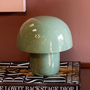 KARE Lampa stołowa design Mushroom, zielony, salon / jadalnia, metal, design