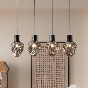 KARE Lampa wisząca designerska Supernova, możliwość ściemniania, aluminiowy / szary / cynkowy, salon / jadalnia, szkło, design