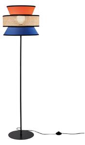 Luce Ambiente Design Lampa stojąca Gazebo, żółty / pomarańczowy, salon / jadalnia, tkanina / materiał / jedwab