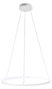Luce Ambiente Design Lampa wisząca Axis, biały / opal, salon / jadalnia, metal, nowoczesny