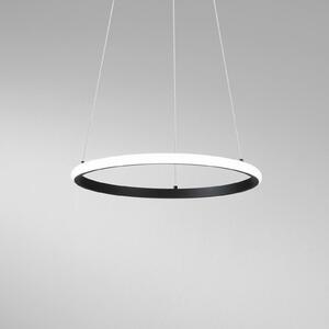 Luce Ambiente Design Lampa wisząca Axis, czarny, salon / jadalnia, metal, nowoczesny