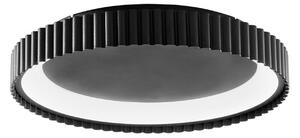 Luce Ambiente Design Lampa sufitowa LED Niike, czarny, salon / jadalnia, metal, nowoczesny