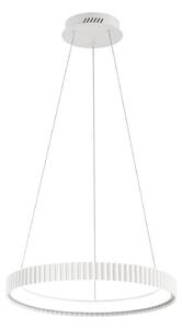 Luce Ambiente Design Lampa wisząca Niike, biały / opal, salon / jadalnia, metal, nowoczesny