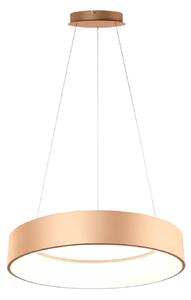 Luce Ambiente Design Lampa wisząca Noah, mosiężny / złoty, salon / jadalnia, aluminium, nowoczesny