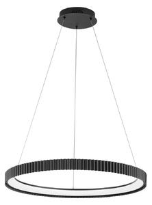Luce Ambiente Design Lampa wisząca Niike, czarny, salon / jadalnia, metal, nowoczesny