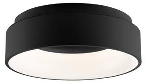 Luce Ambiente Design Lampa sufitowa LED Noah, czarny, salon / jadalnia, aluminium, nowoczesny