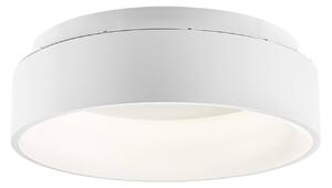 Luce Ambiente Design Lampa sufitowa LED Noah, biały / opal, salon / jadalnia, aluminium, nowoczesny