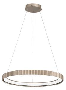 Luce Ambiente Design Lampa wisząca Niike, mosiężny / złoty, salon / jadalnia, metal, nowoczesny