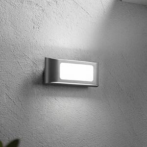 INTEC Kinkiet zewnętrzny LED Desert, czarny, aluminium, nowoczesny