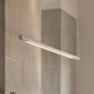 GEJST Lampa wisząca designerska Radent, biały / opal, salon / jadalnia, metal