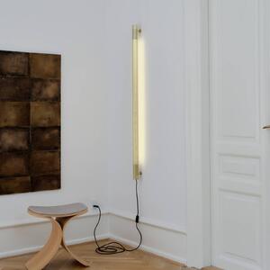 GEJST Kinkiet designerski Radent, mosiężny / złoty, salon / jadalnia, metal