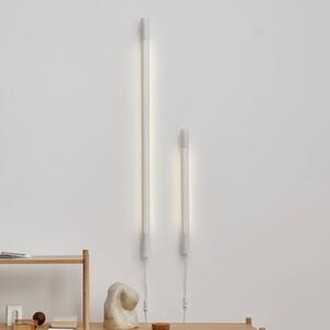 GEJST Kinkiet designerski Radent, biały / opal, salon / jadalnia, metal
