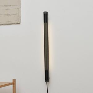 GEJST Kinkiet designerski Radent, czarny, salon / jadalnia, metal