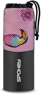 Ręcznik z kapturem SPOKEY Tucan 70 x 175 cm Różowy