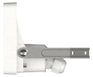 Theben Reflektor zewnętrzny LED theLeda B20 dual, biały, IP65, biały / opal, aluminium