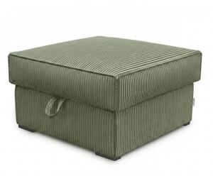Pufa SMART COSARO z miejscem do przechowywania 65x65 cm, miętowa