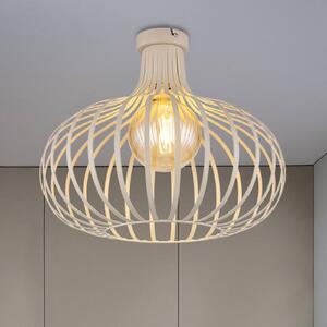 Globo Lampa sufitowa Mateo, możliwość ściemniania, kremowy / amber, salon / jadalnia, metal, skandynawski