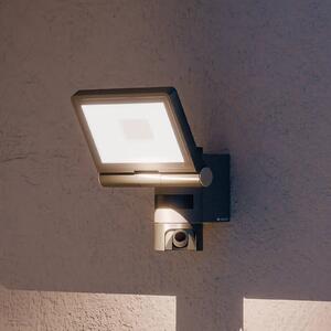 STEINEL Reflektor LED do kamer XLED CAM2 SC, antracytowy, IP44 SC, aluminiowy / szary / cynkowy, aluminium, nowoczesny