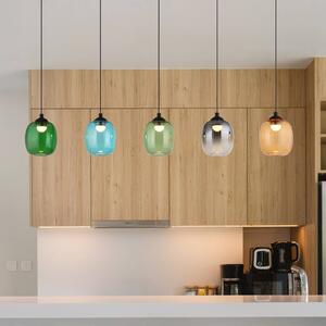 Globo Lampa wisząca Minara, możliwość ściemniania, multikolor, salon / jadalnia, metal, nowoczesny