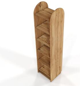 Regał drewniany dębowy Visby KLIPPEN / szerokość 40 cm, olej naturalny
