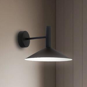 Viokef Kinkiet LED Marsi, czarny, salon / jadalnia, metal