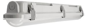 Deko-Light Oprawa LED odporna na wilgoć Tri Proof, długość 61 cm, 10 W, 4000 K Proof, aluminiowy / szary / cynkowy, tworzywo sztuczne