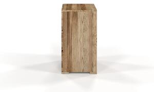 Drewniana komoda dębowa Visby Sandemo 3S60 / szer. 60 cm, olej retro