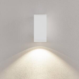 Deko-Light Kinkiet zewnętrzny LED ShoreLine Pro Square, możliwość ściemniania, biały / opal, aluminium, nowoczesny