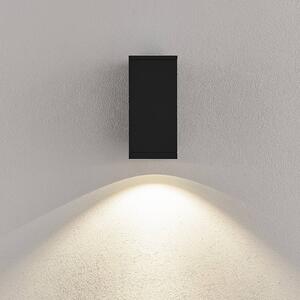 Deko-Light Kinkiet zewnętrzny LED ShoreLine Pro Square, możliwość ściemniania, czarny, aluminium, nowoczesny