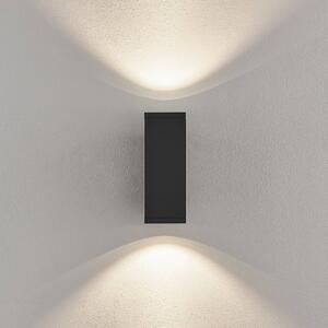 Deko-Light Kinkiet zewnętrzny LED ShoreLine Pro Square, możliwość ściemniania, czarny, aluminium, nowoczesny