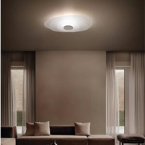 Linea Light Kinkiet LED Joint_S, możliwość ściemniania, biały / opal, salon / jadalnia, metal, nowoczesny