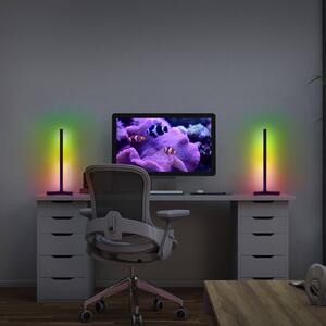 OSRAM SMART+ lampa stołowa WiFi CORNER MAGIC, czarna 43 cm RGB MAGIC, czarny, salon / jadalnia, aluminium, nowoczesny