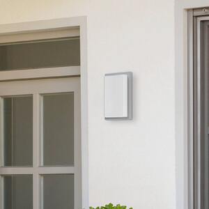 LCD Lampa zewnętrzna z czujnikiem ruchu 059, możliwość ściemniania, aluminiowy / szary / cynkowy, stal szlachetna, nowoczesny