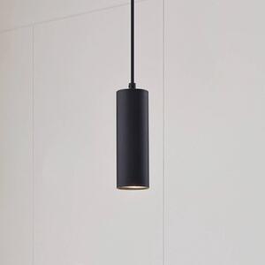 Lampa wisząca Joffrey Lindby, możliwość ściemniania, czarny, salon / jadalnia, metal, nowoczesny
