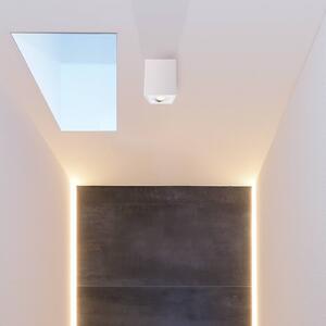 Deko-Light Reflektor sufitowy Bengala, kątowy, biały, aluminium, GU10, obrotowy możliwość ściemniania, biały / opal, salon / jadalnia, aluminium, nowoczesny