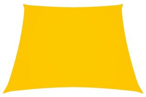 Trapezowy żagiel ogrodowy, tkanina Oxford, 2/4x3 m, żółty