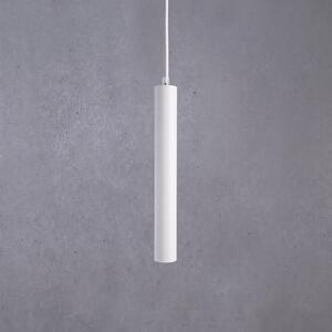 Deko-Light Lampa wisząca Slim, możliwość ściemniania, biały / opal, salon / jadalnia, aluminium, nowoczesny