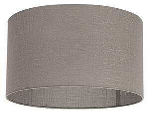 Klosz lampy taupe bawełna 35/35/20