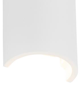 Inteligentna lampa ścienna biała okrągła z Zigbee G9 - Colja Novo