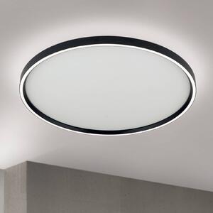 ORION Lampa sufitowa MASCA, możliwość ściemniania, czarny, salon / jadalnia, aluminium, nowoczesny