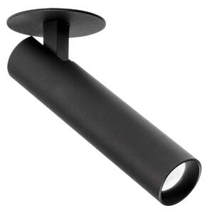 Wever & Ducré Lighting WEVER DUCRÉ spot LED Match 1.0 Półwpuszczany czarny 2700 K, czarny, salon / jadalnia, aluminium, nowoczesny